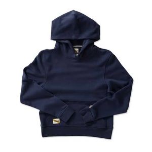 New Tracksmith Midweight Hoodie Hooded Sweatshirt Womens Small Night/Navy